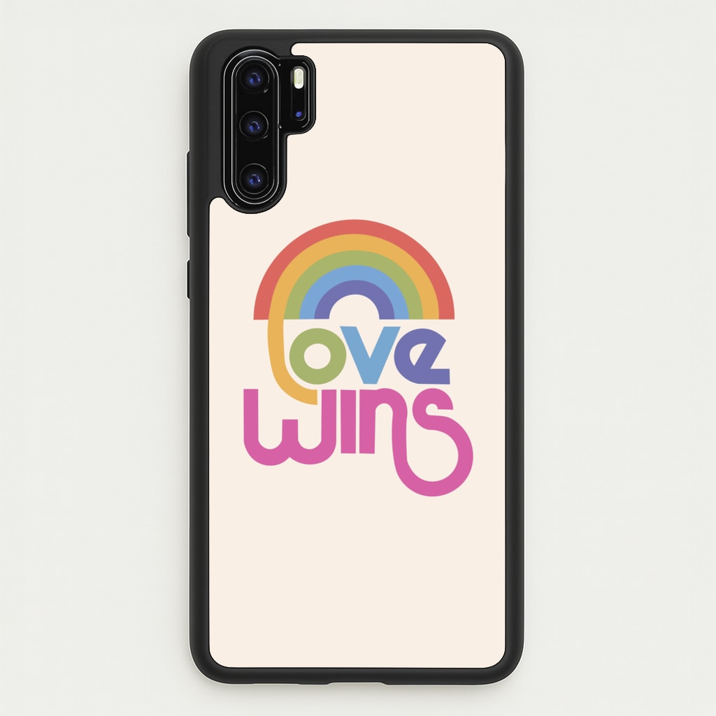 Love Wins - Pride - Pride Phone Case for Huawei P30 Pro