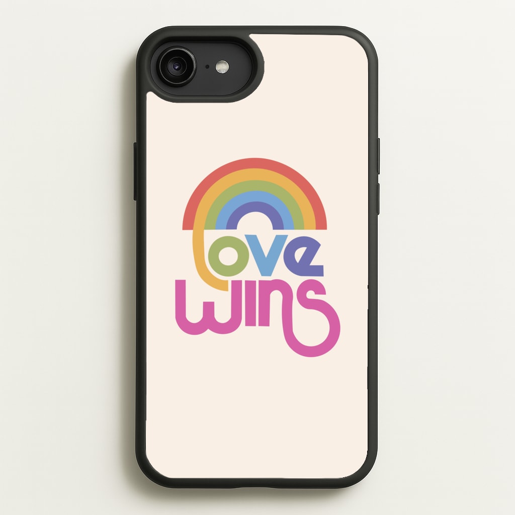 Love Wins - Pride - Pride Phone Case for iPhone 6 Plus / 7 Plus / 8 Plus