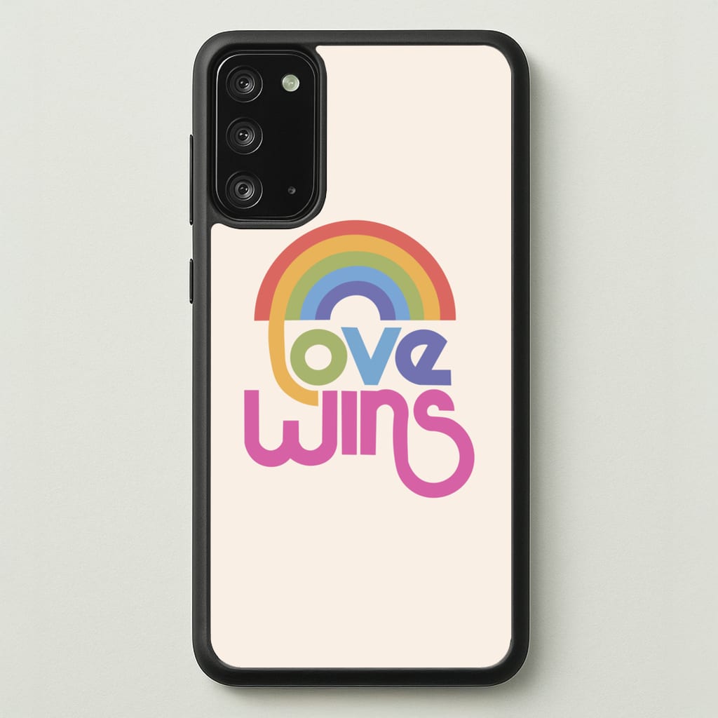 Love Wins - Pride - Pride Phone Case for Galaxy Note 20
