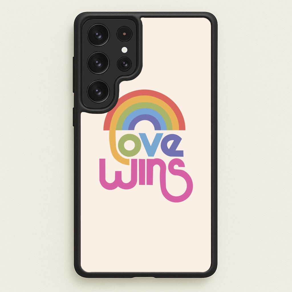 Love Wins - Pride - Pride Phone Case for Galaxy S23 Ultra