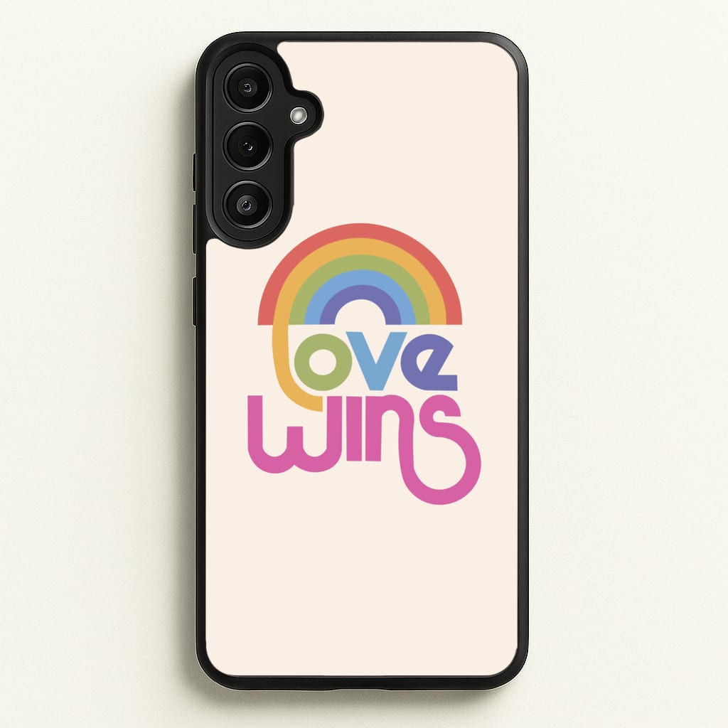 Love Wins - Pride - Pride Phone Case for Galaxy A34