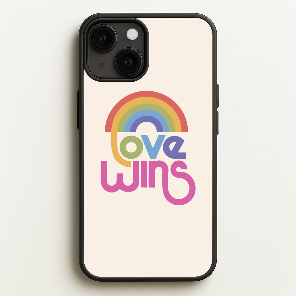 Love Wins - Pride - Pride Phone Case for iPhone 13