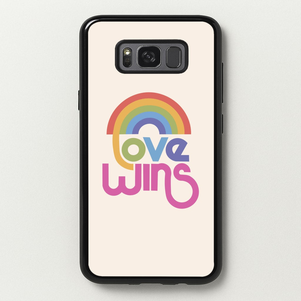 Love Wins - Pride - Pride Phone Case for Galaxy S8 Plus