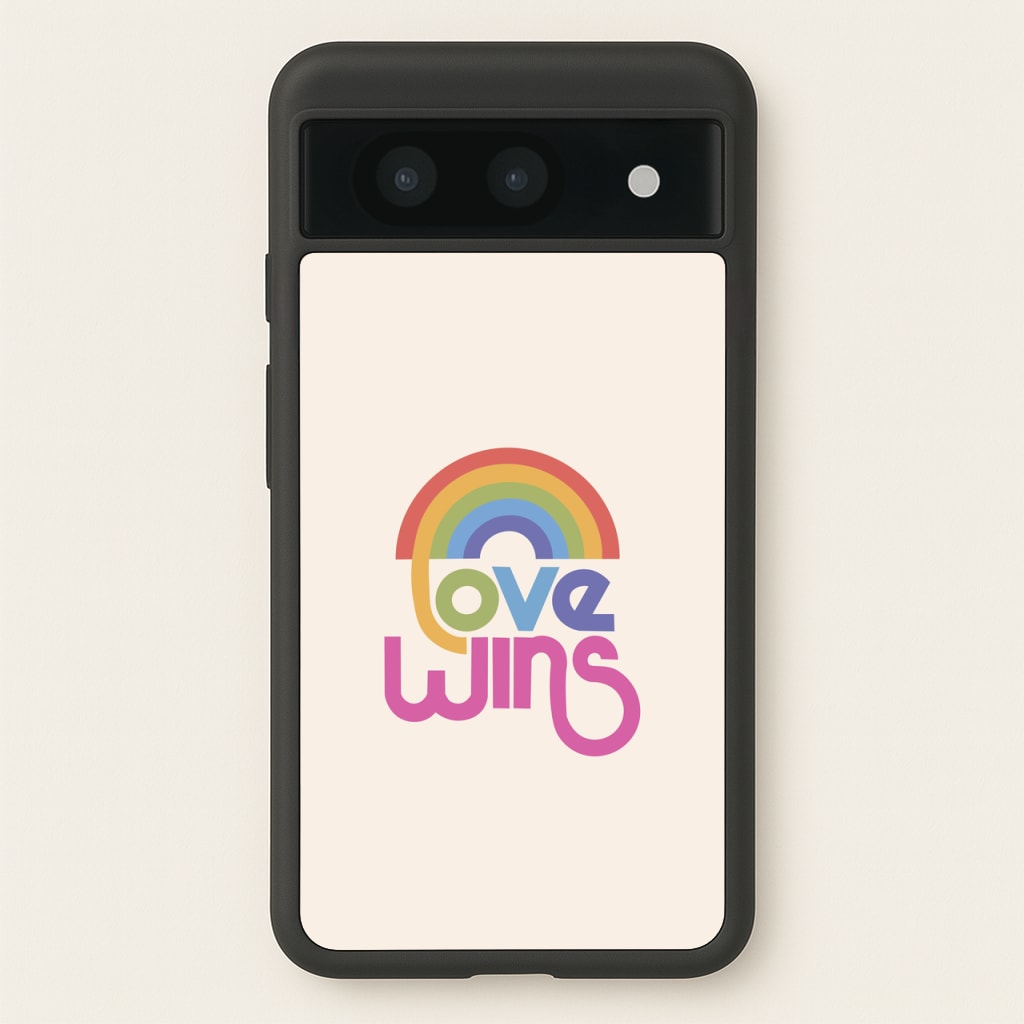 Love Wins - Pride - Pride Phone Case for Google Pixel 8a
