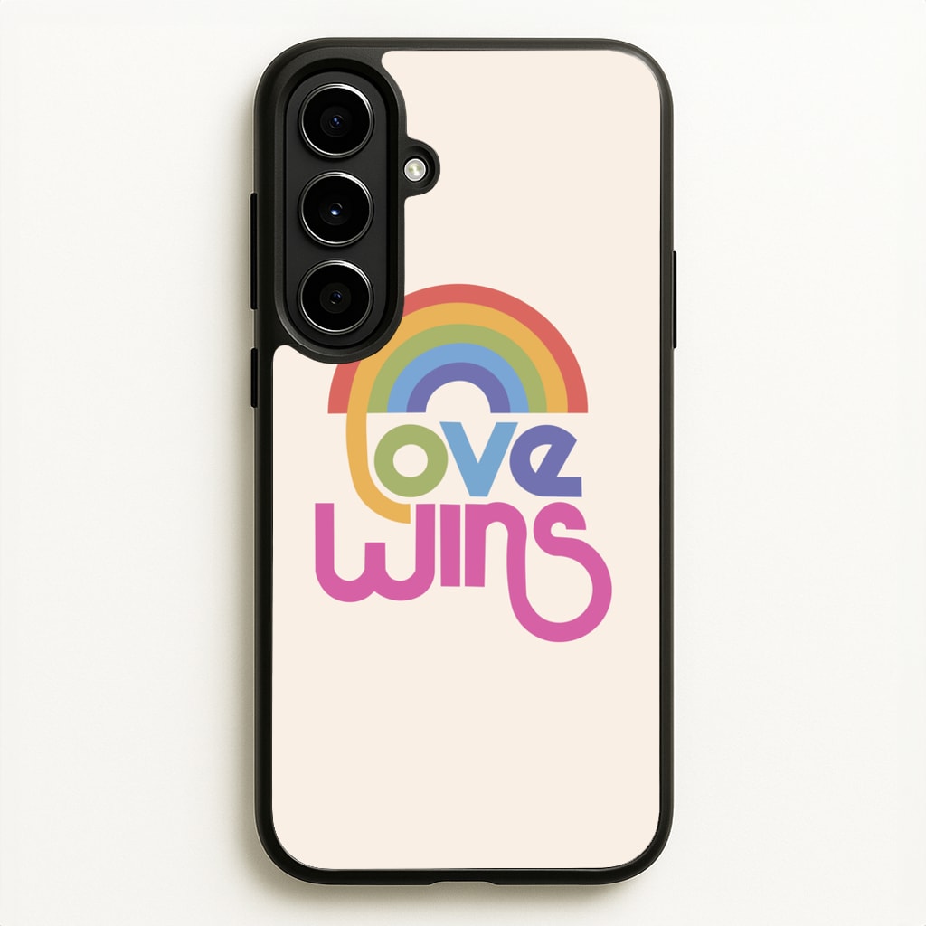 Love Wins - Pride - Pride Phone Case for Galaxy A56