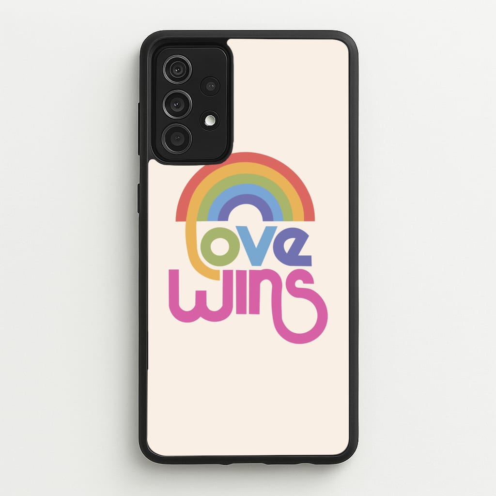 Love Wins - Pride - Pride Phone Case for Galaxy A52 / A52s