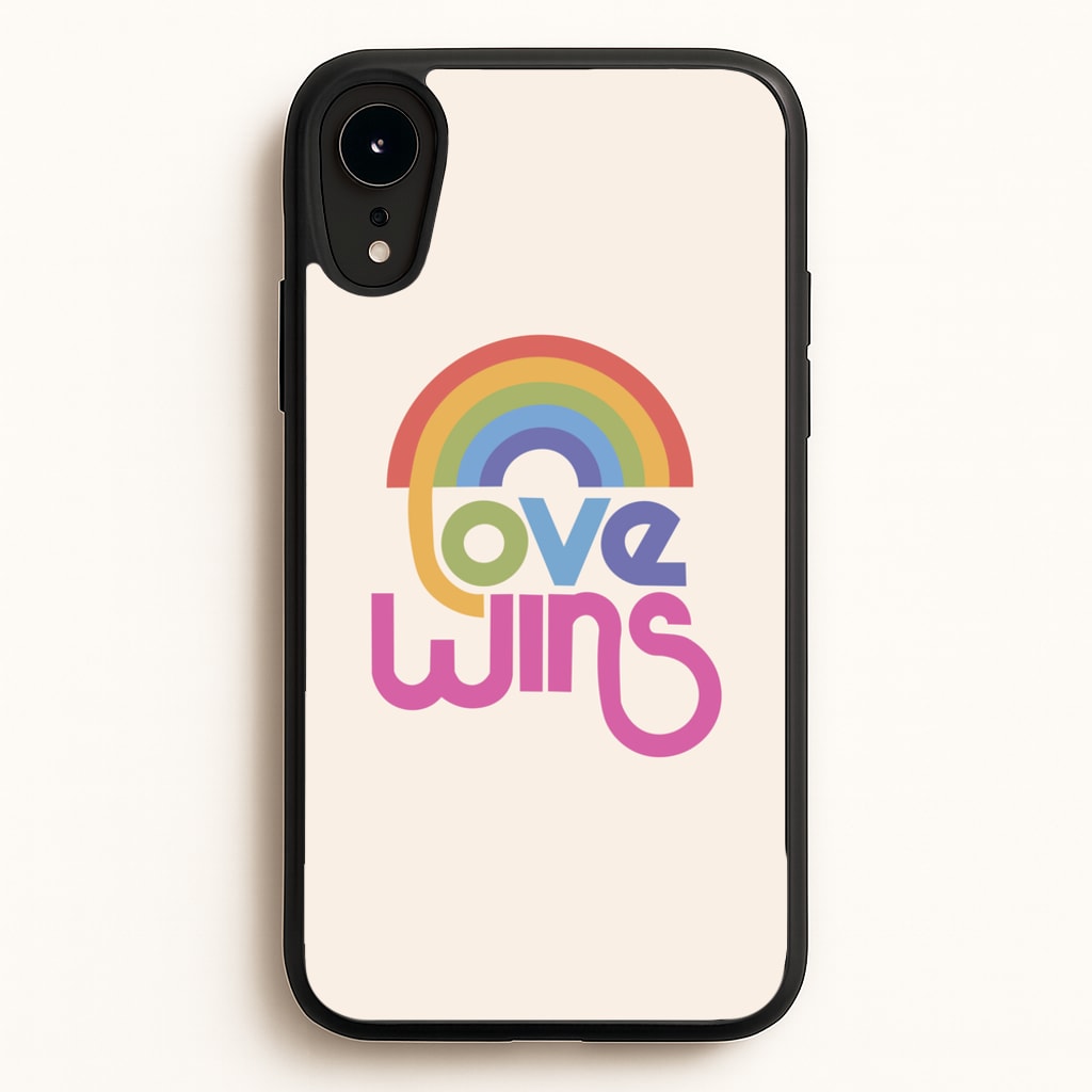 Love Wins - Pride - Pride Phone Case for iPhone XR