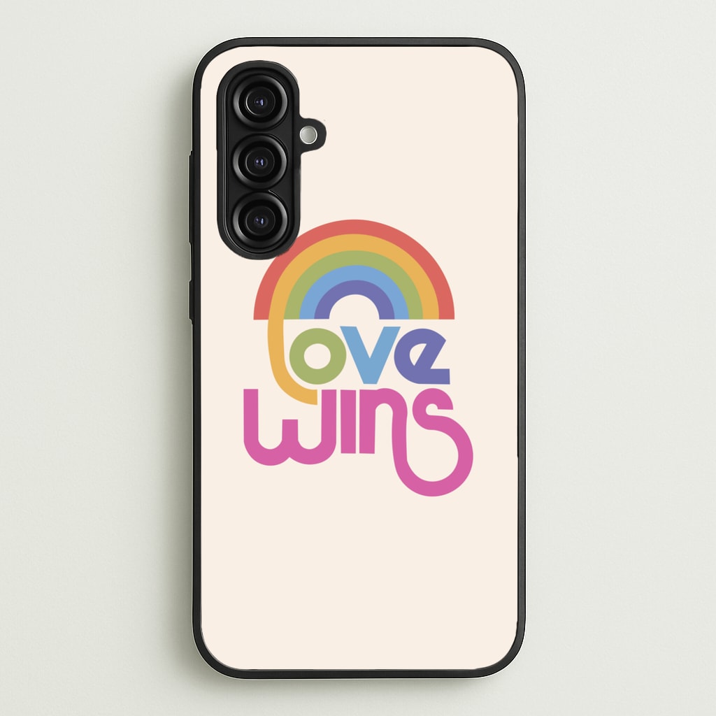 Love Wins - Pride - Pride Phone Case for Galaxy A16