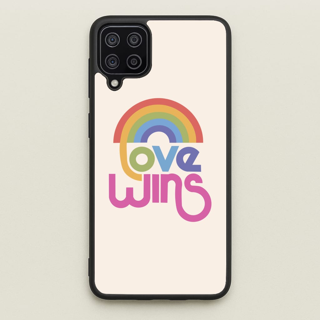 Love Wins - Pride - Pride Phone Case for Galaxy A12