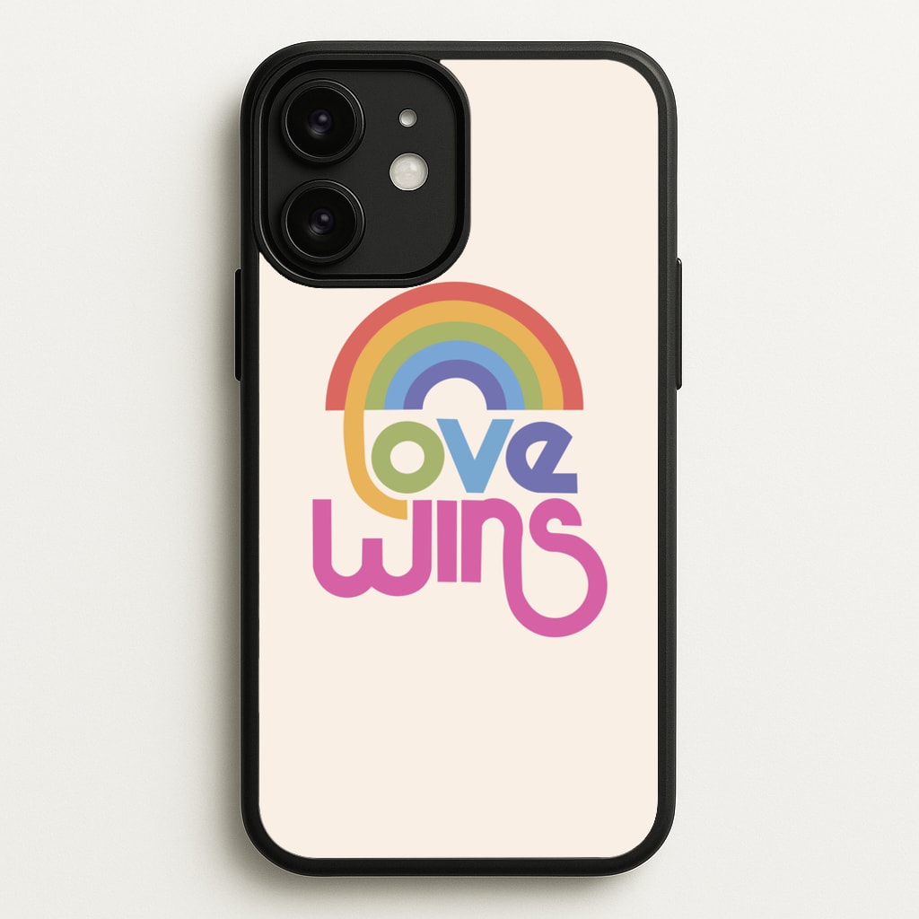 Love Wins - Pride - Pride Phone Case for iPhone 11