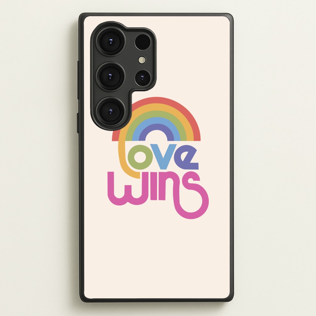 Love Wins - Pride - Pride Phone Case for Galaxy S25 Ultra