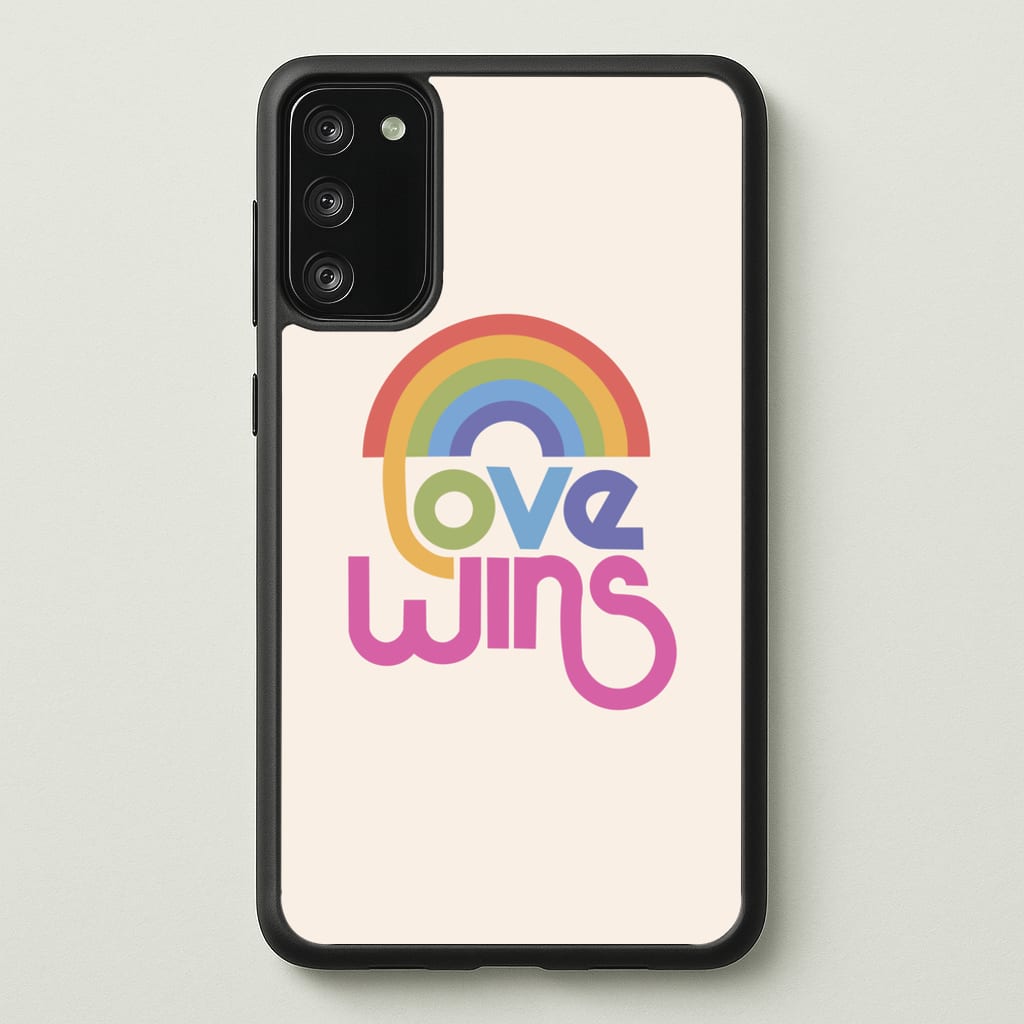 Love Wins - Pride - Pride Phone Case for Galaxy S20FE