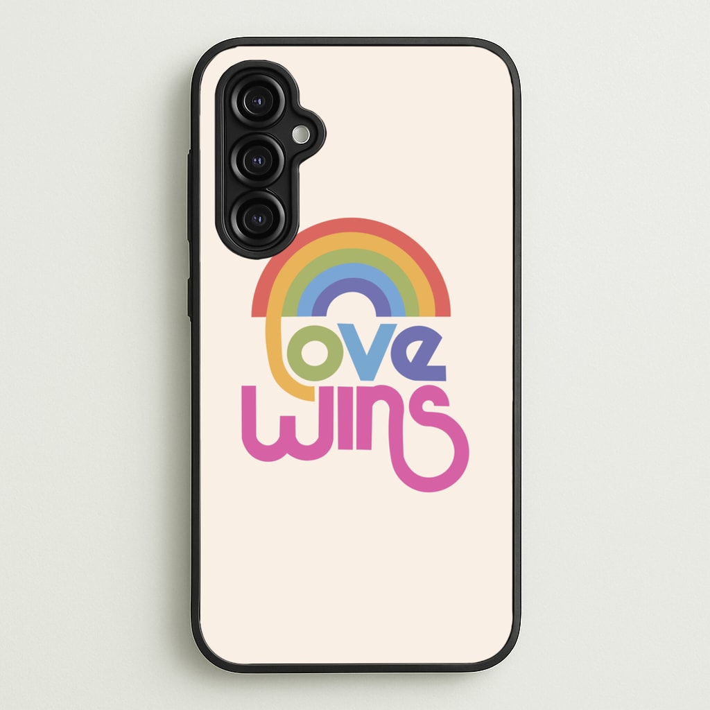 Love Wins - Pride - Pride Phone Case for Galaxy A14