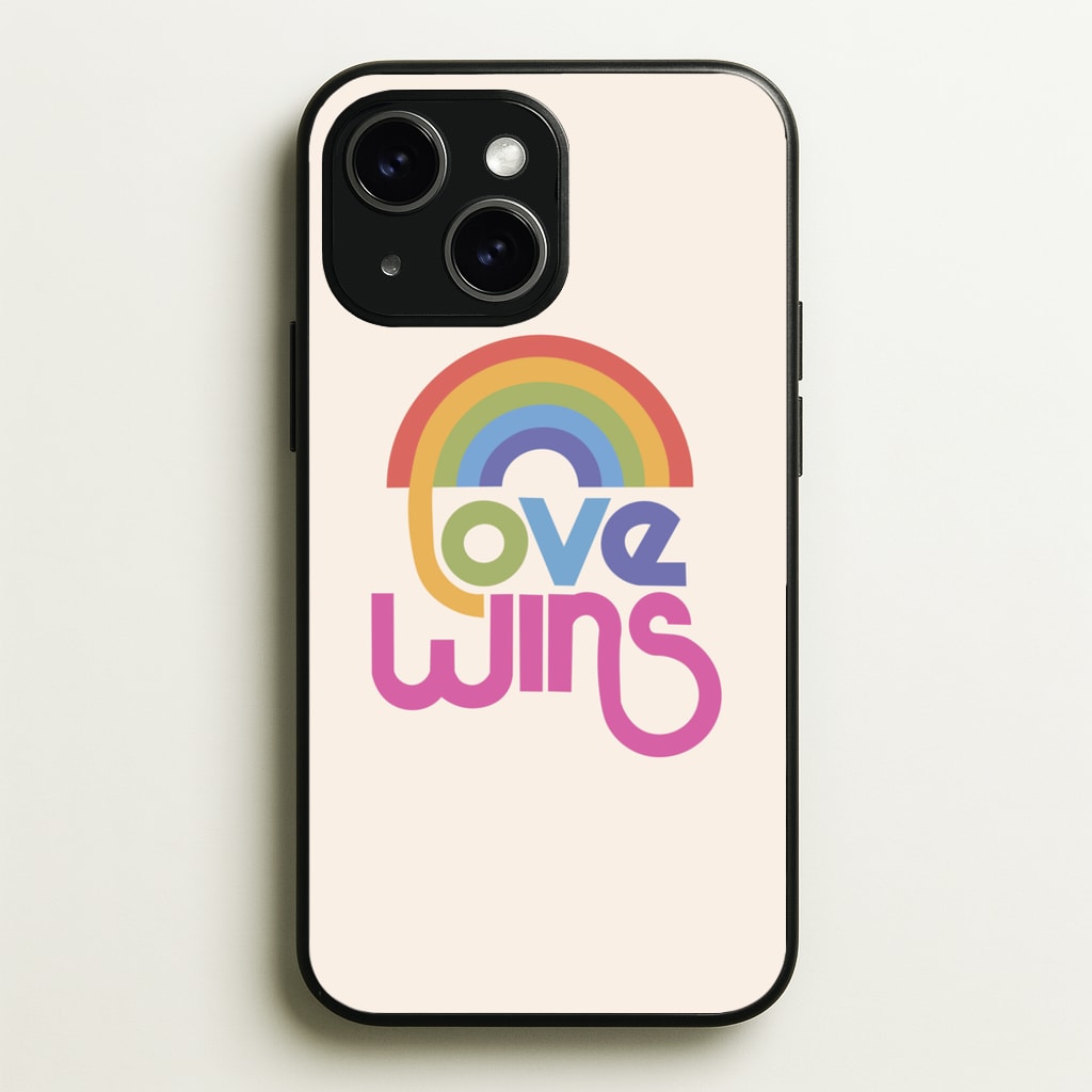 Love Wins - Pride - Pride Phone Case for iPhone 14 Plus