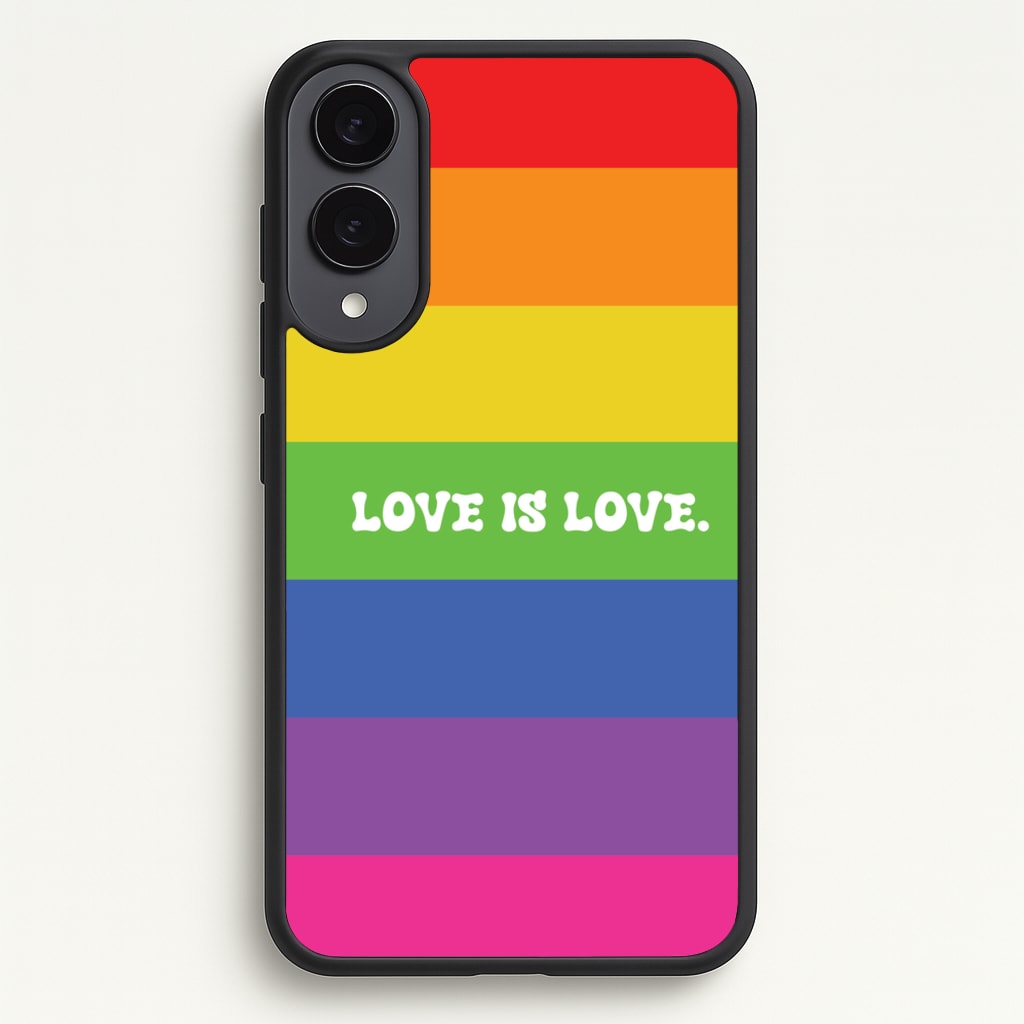 Love Is Love - Pride - Pride Phone Case for Galaxy S25 Edge