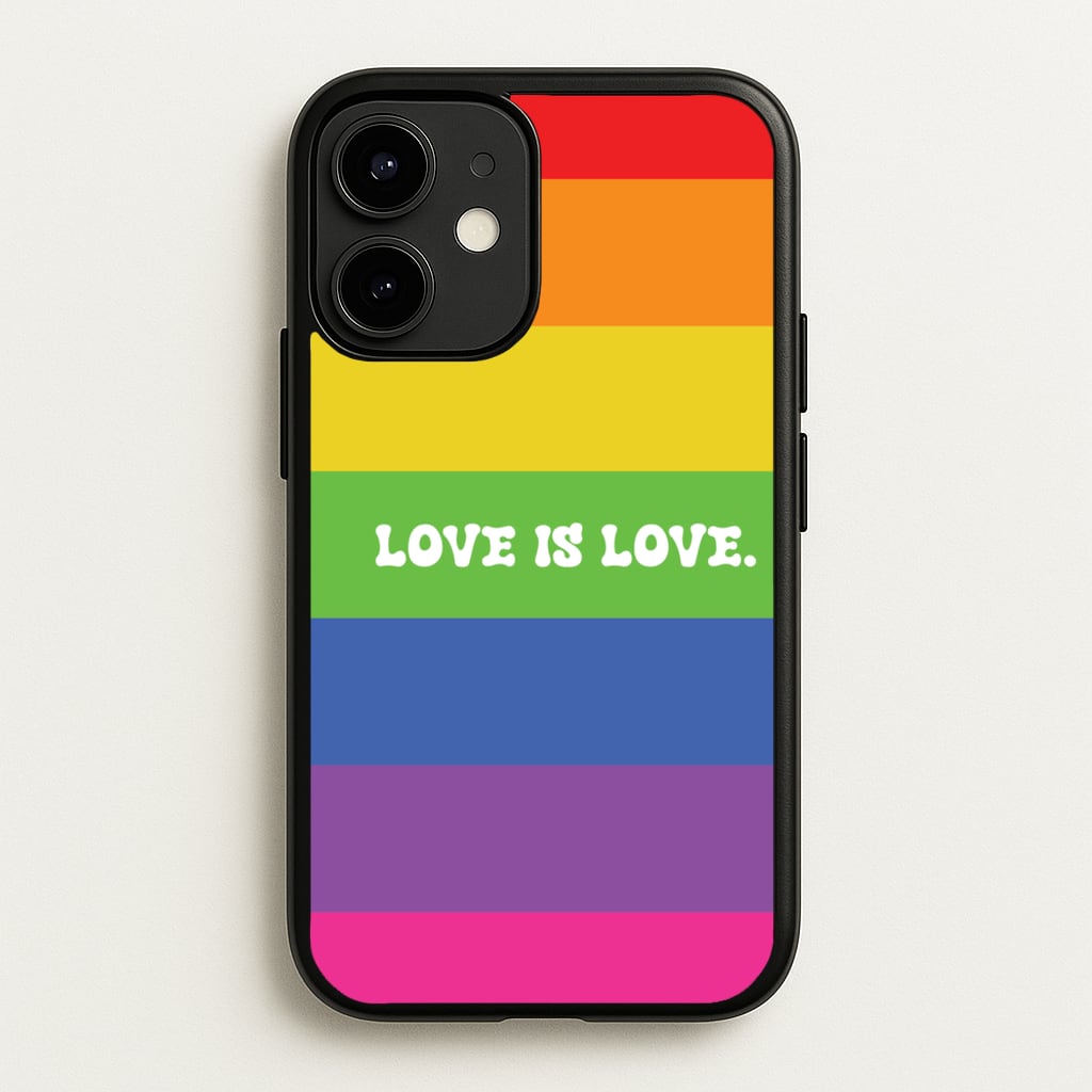 Love Is Love - Pride - Pride Phone Case for iPhone 12 / 12 Pro