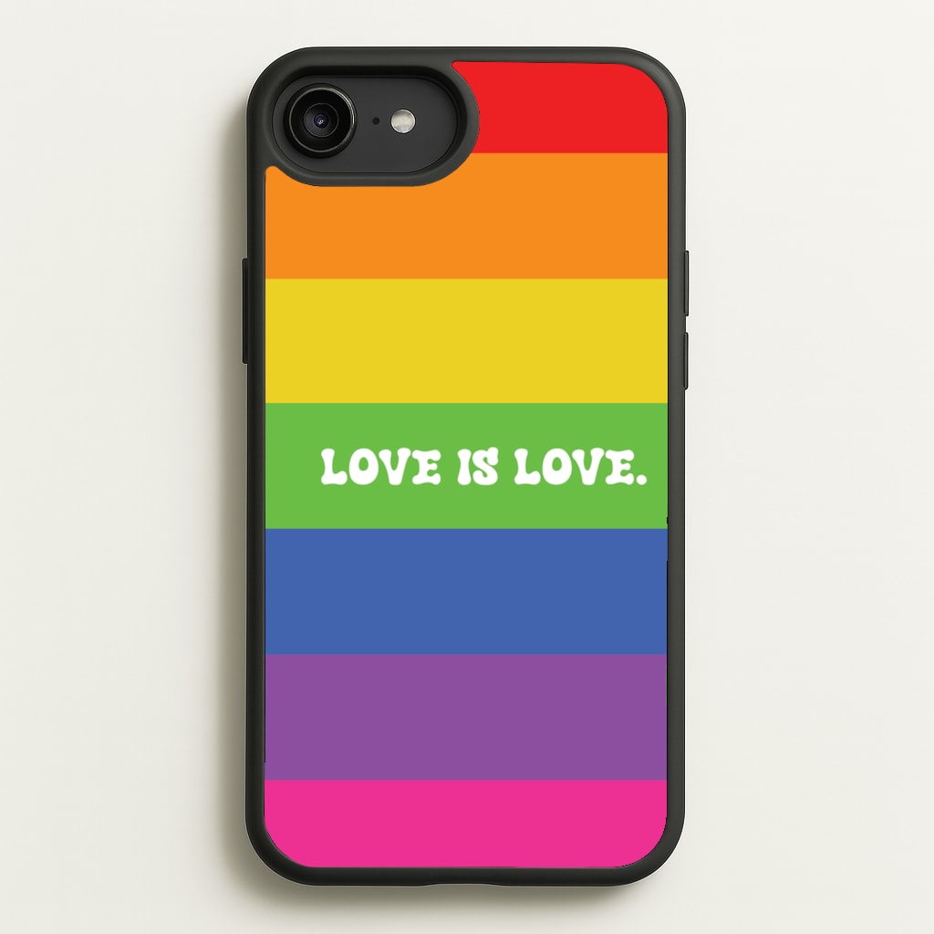 Love Is Love - Pride - Pride Phone Case for iPhone 6 Plus / 7 Plus / 8 Plus