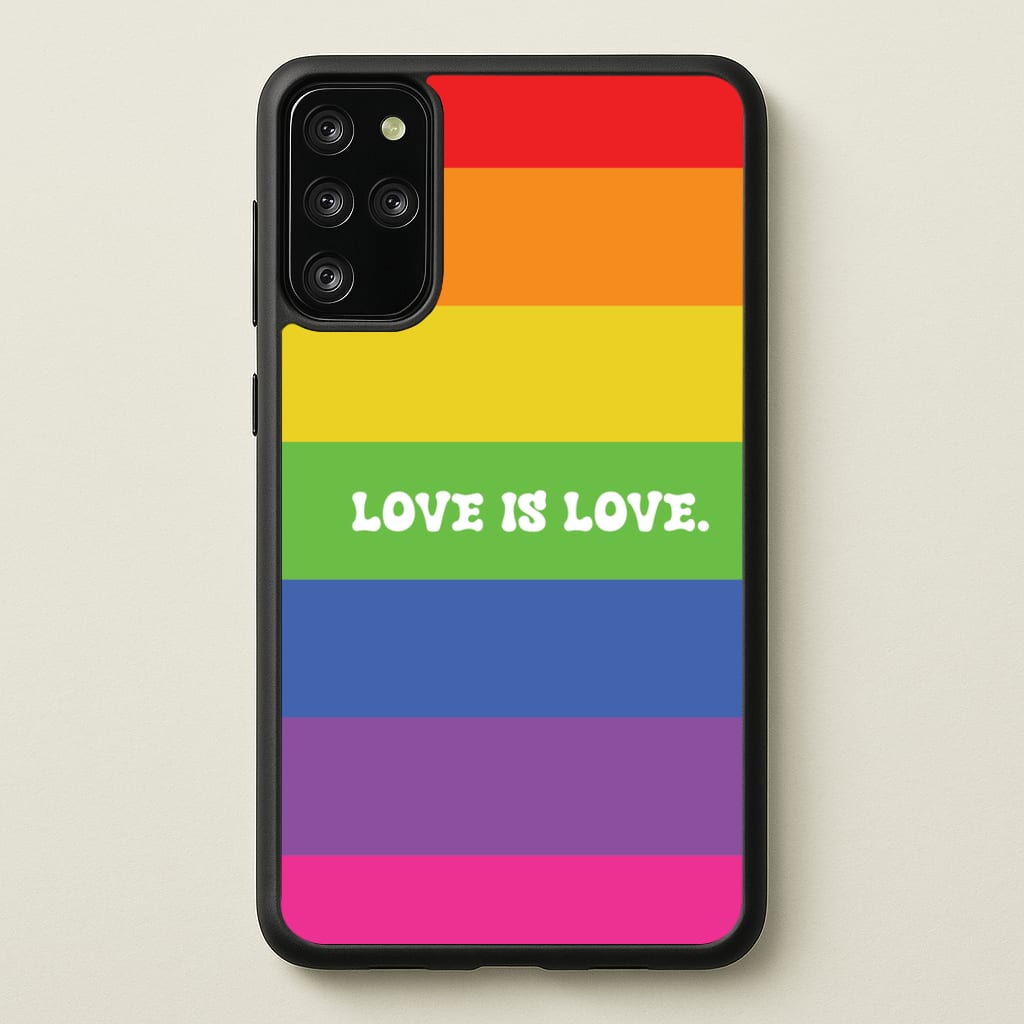 Love Is Love - Pride - Pride Phone Case for Galaxy S20 Plus
