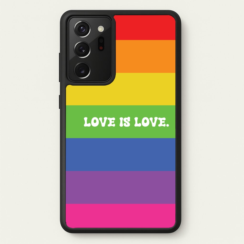 Love Is Love - Pride - Pride Phone Case for Galaxy Note 20 Ultra
