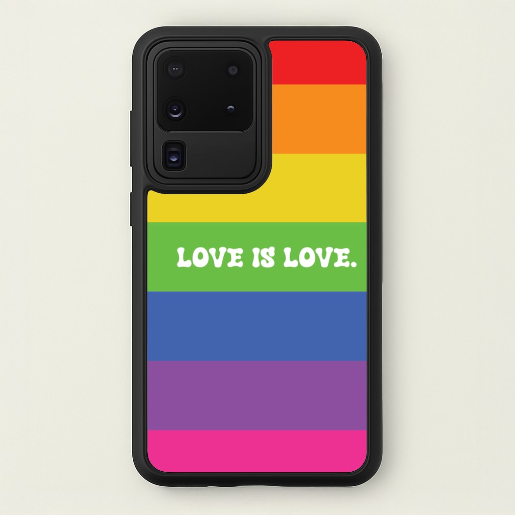 Love Is Love - Pride - Pride Phone Case for Galaxy S20 Ultra