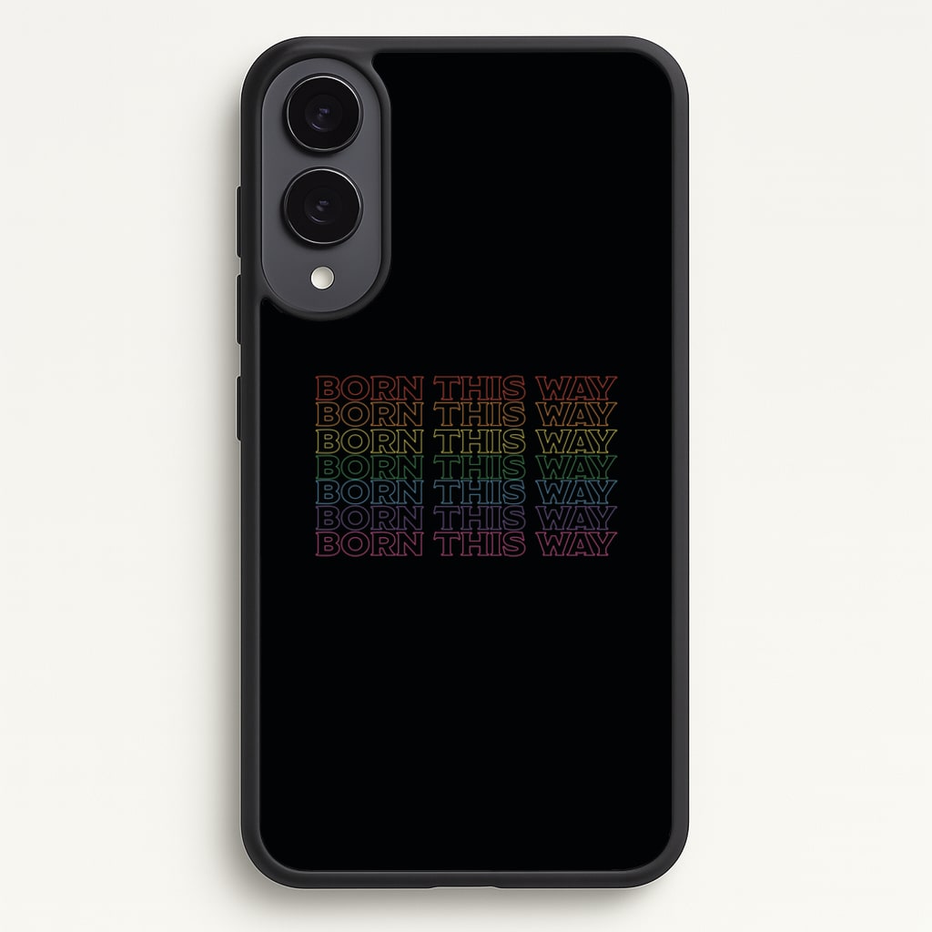 Born This Way - Pride - Pride Phone Case for Galaxy S25 Edge