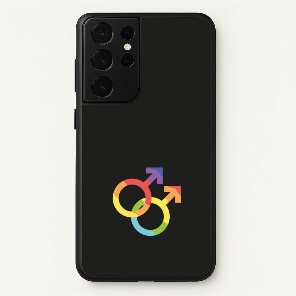 Gender Symbol Male - Pride - Pride Phone Case for Galaxy S21 Ultra
