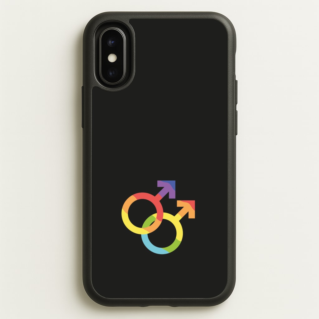 Gender Symbol Male - Pride - Pride Phone Case for iPhone X / XS