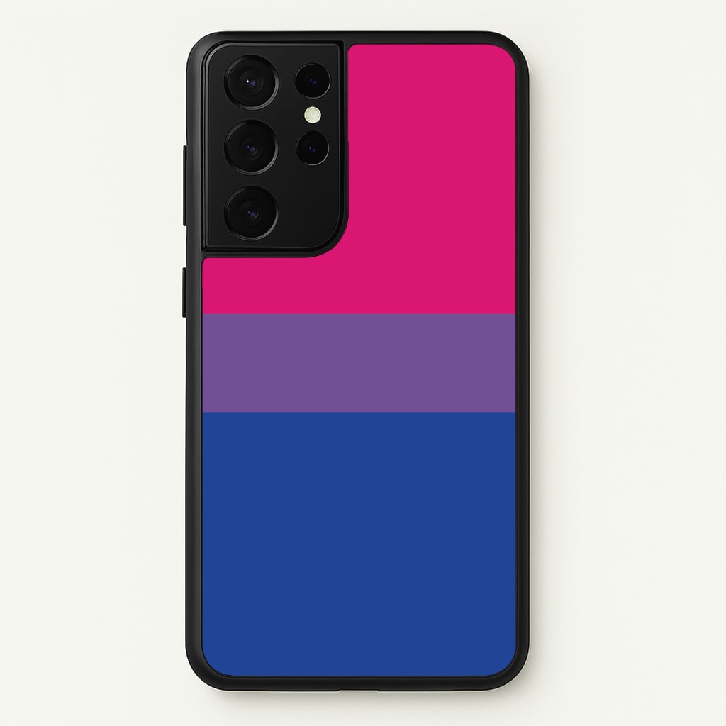 Bisexual Flag - Pride - Pride Phone Case for Galaxy S21 Ultra