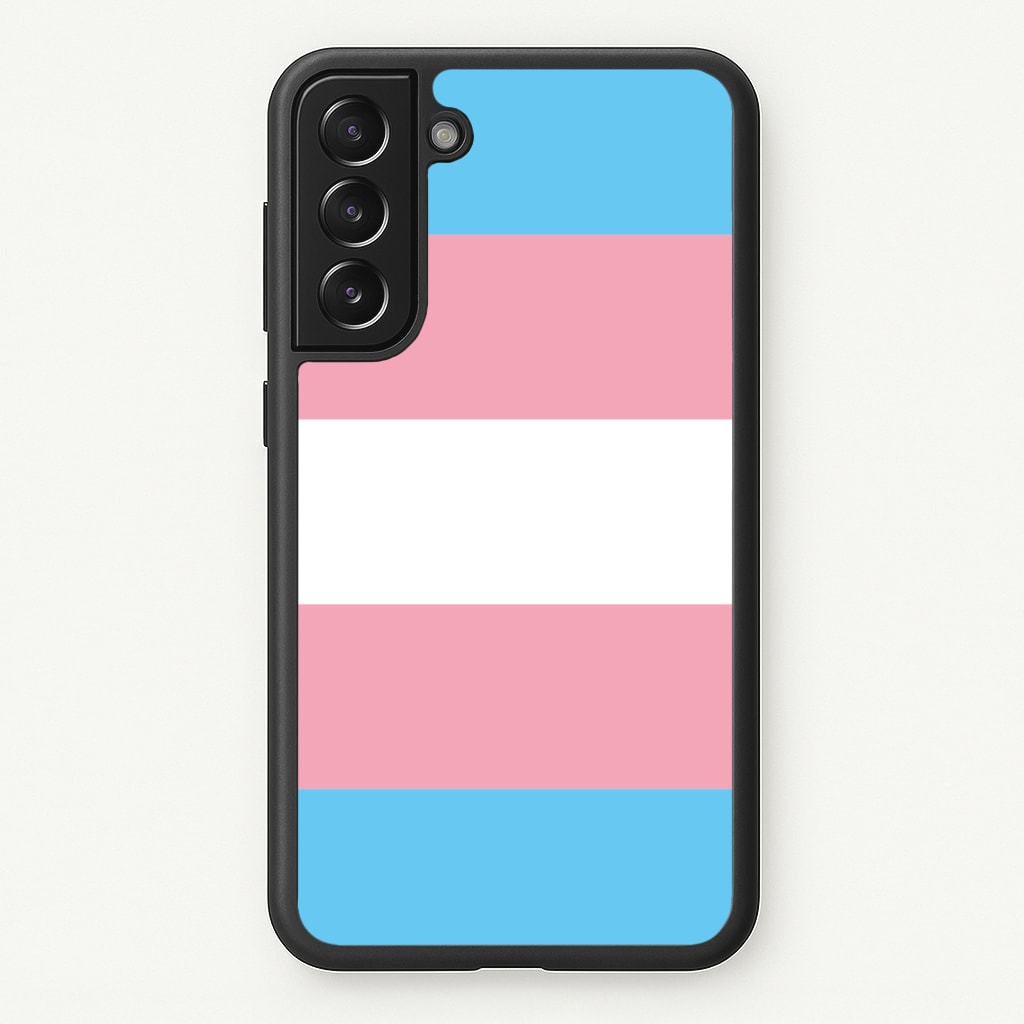 Trans Flag - Pride - Pride Phone Case for Galaxy S21 Plus
