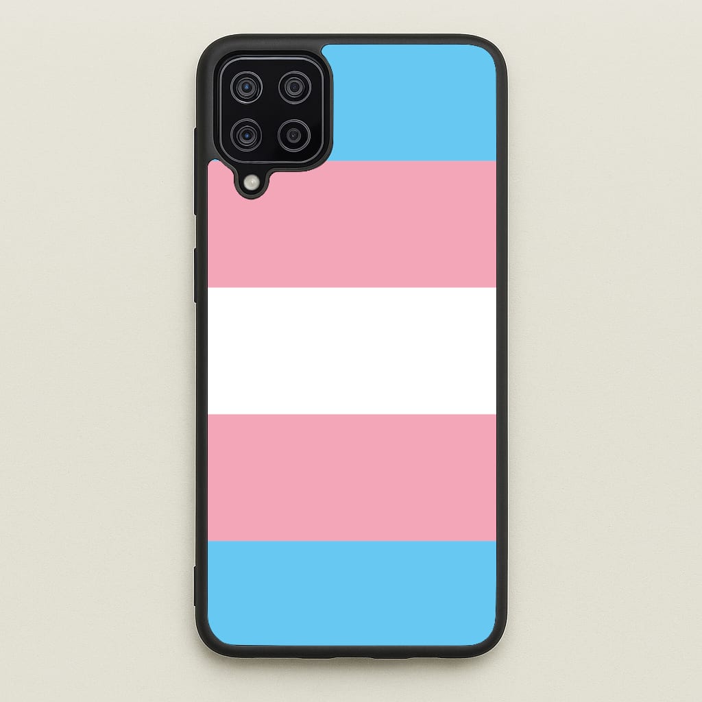 Trans Flag - Pride - Pride Phone Case for Galaxy A12