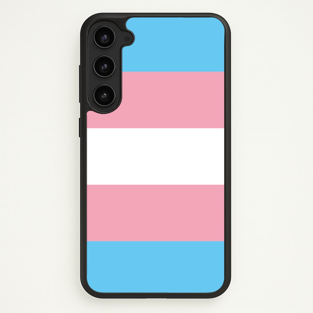 Trans Flag - Pride - Pride Phone Case for Galaxy S23