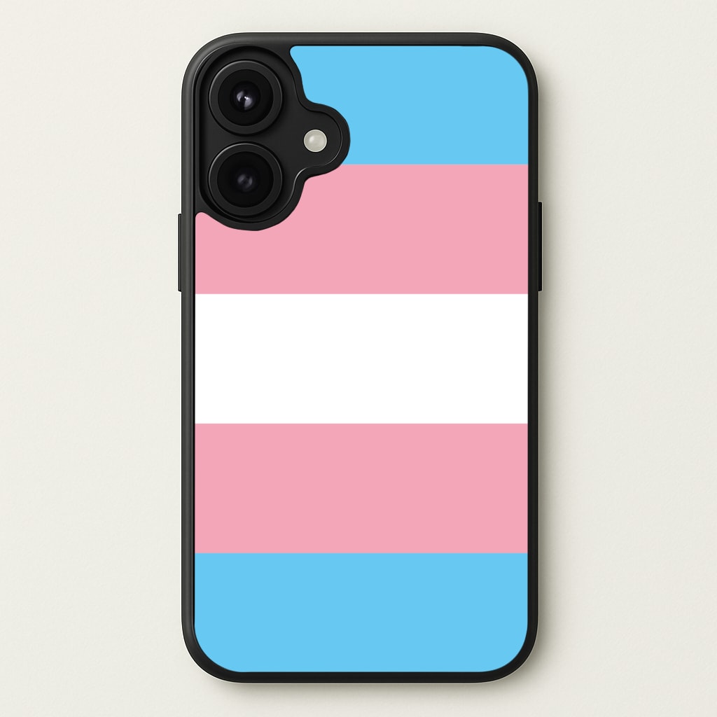Trans Flag - Pride Phone Case for iPhone 17
