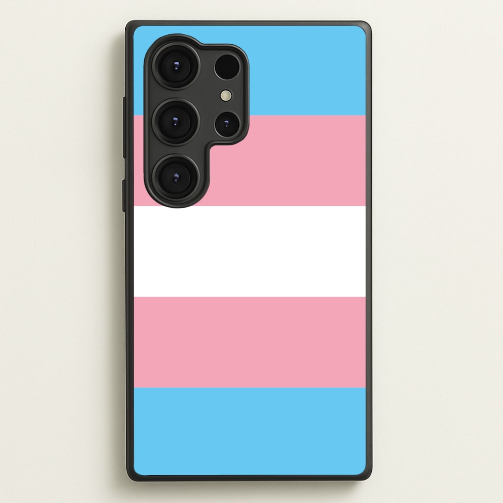 Trans Flag - Pride - Pride Phone Case for Galaxy S25 Ultra