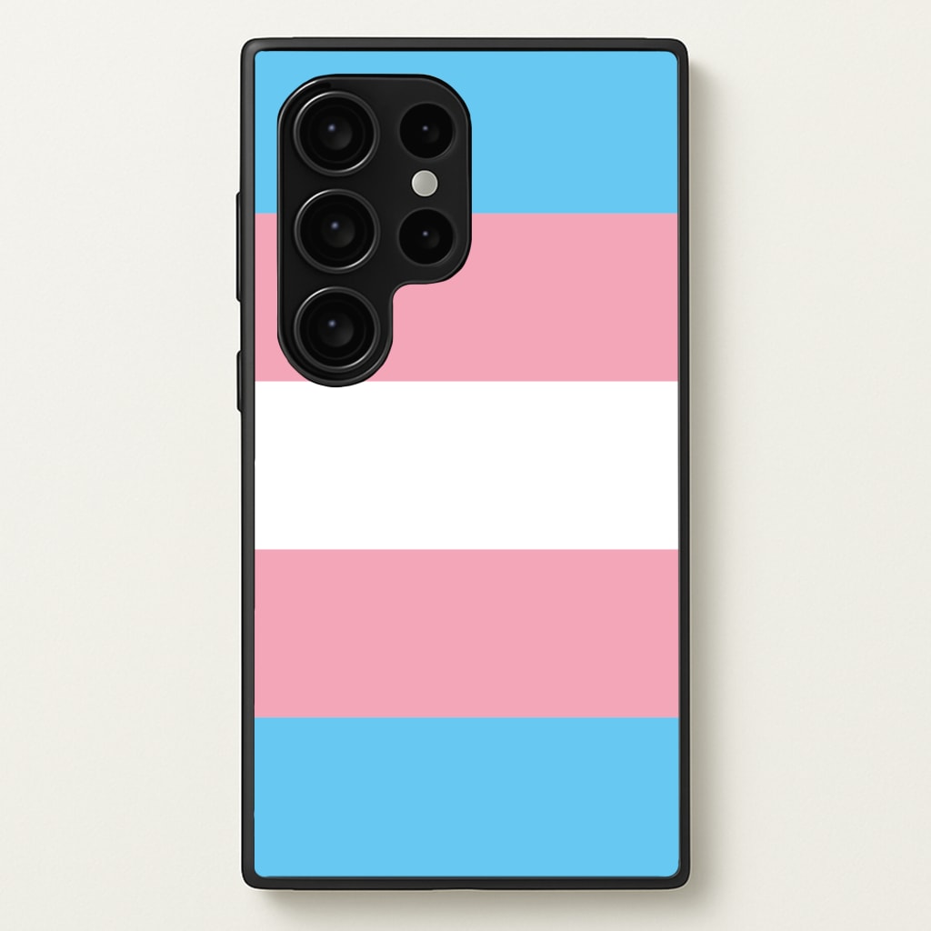 Trans Flag - Pride - Pride Phone Case for Galaxy S24 Ultra