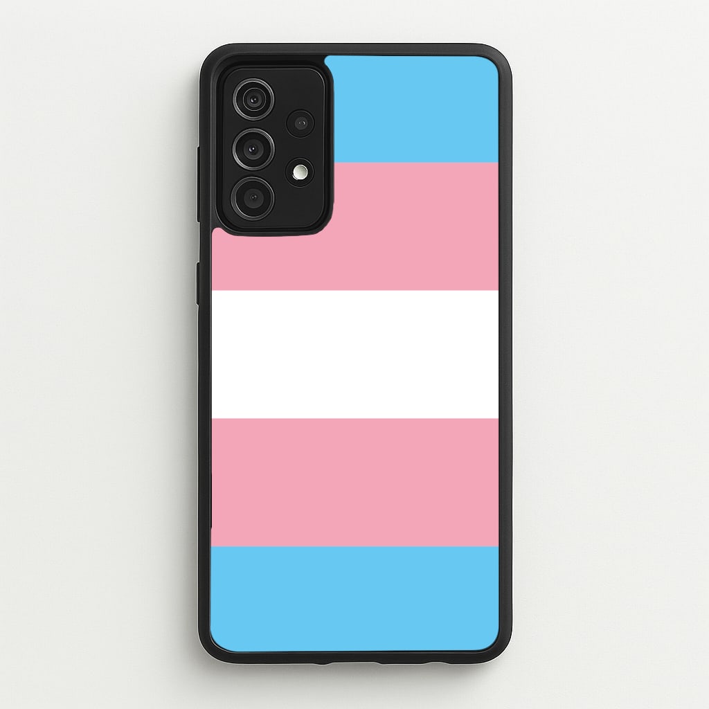 Trans Flag - Pride - Pride Phone Case for Galaxy A52 / A52s