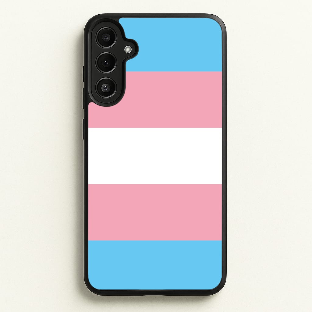 Trans Flag - Pride - Pride Phone Case for Galaxy A34