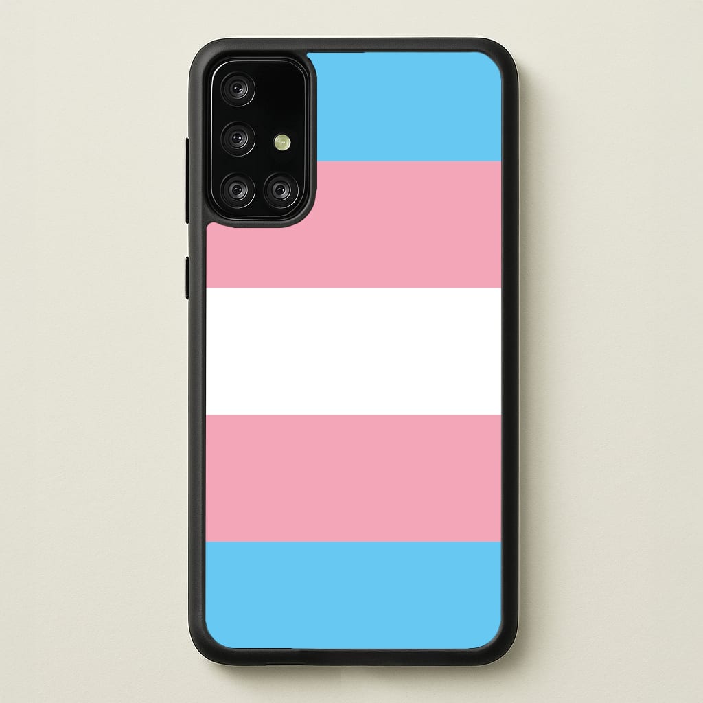 Trans Flag - Pride - Pride Phone Case for Galaxy A71