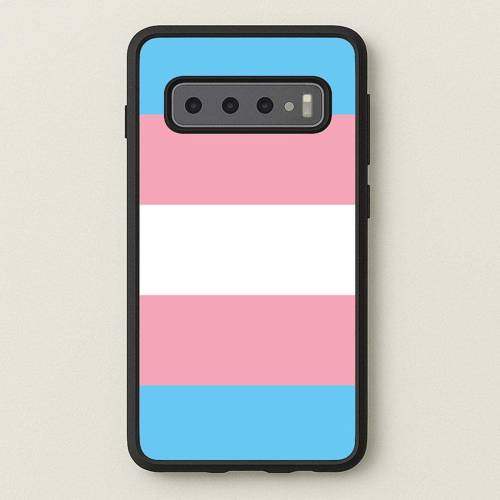 Trans Flag - Pride - Pride Phone Case for Galaxy S10
