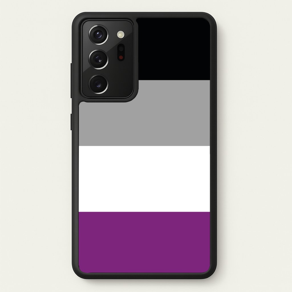 Asexual Flag - Pride - Pride Phone Case for Galaxy Note 20 Ultra