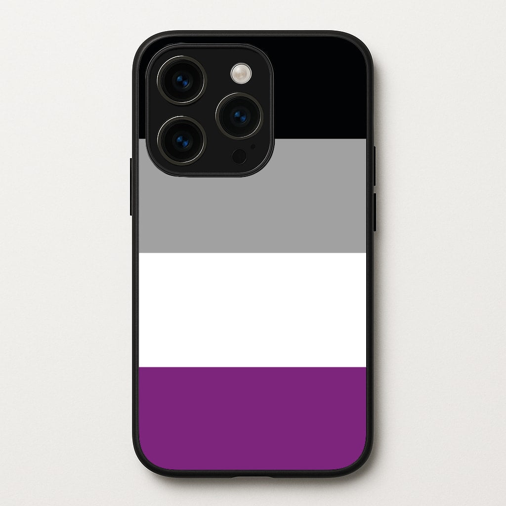 Asexual Flag - Pride - Pride Phone Case for iPhone 15 Pro Max
