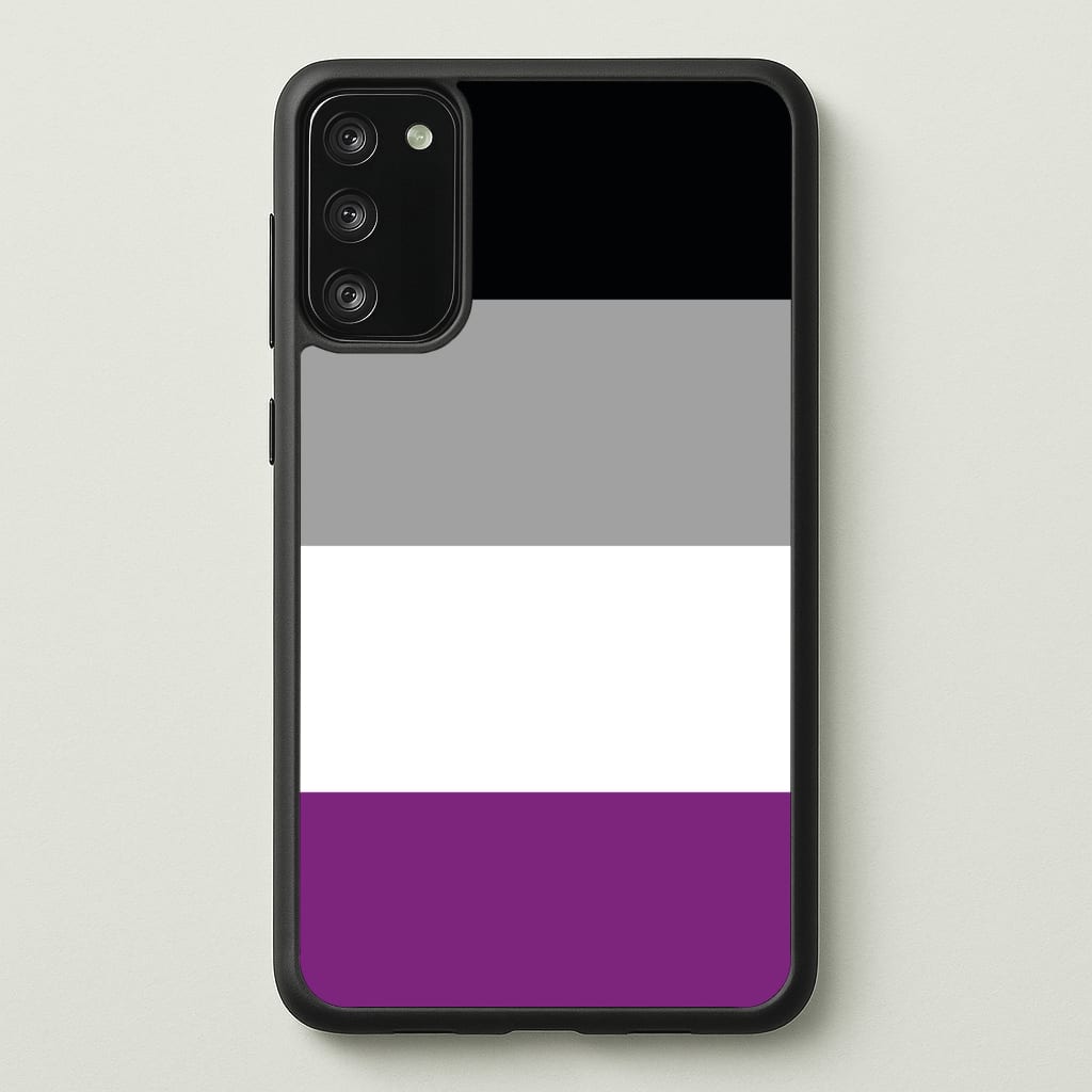 Asexual Flag - Pride - Pride Phone Case for Galaxy S20FE