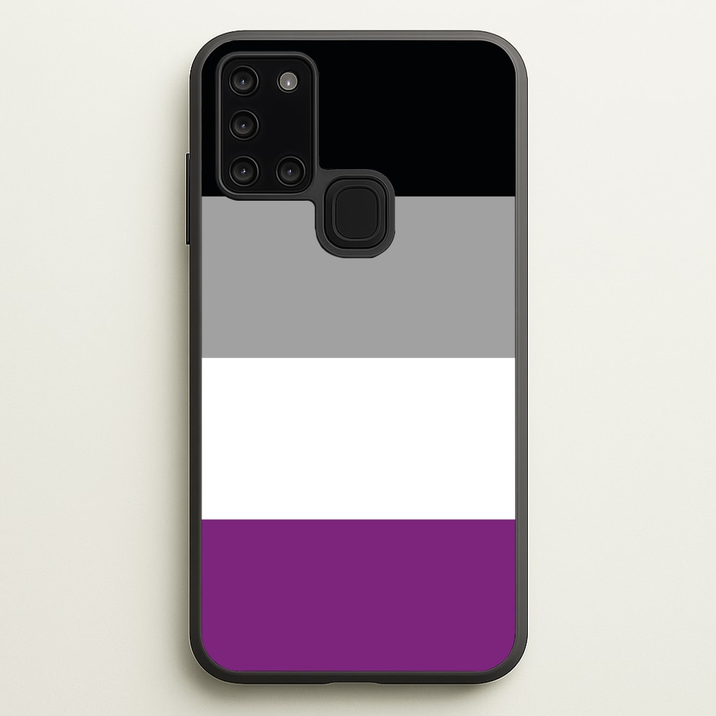 Asexual Flag - Pride - Pride Phone Case for Galaxy A21s