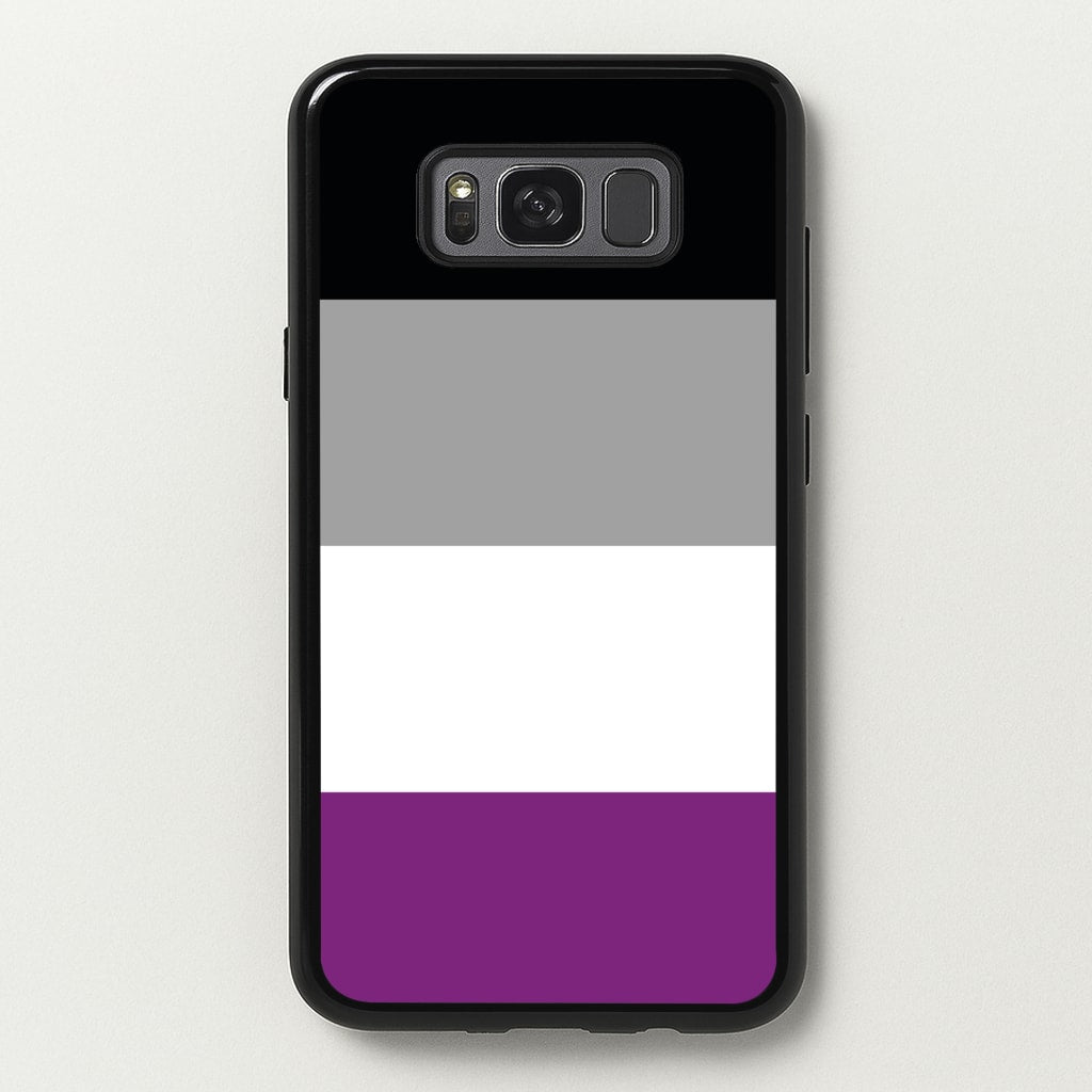 Asexual Flag - Pride - Pride Phone Case for Galaxy S8 Plus