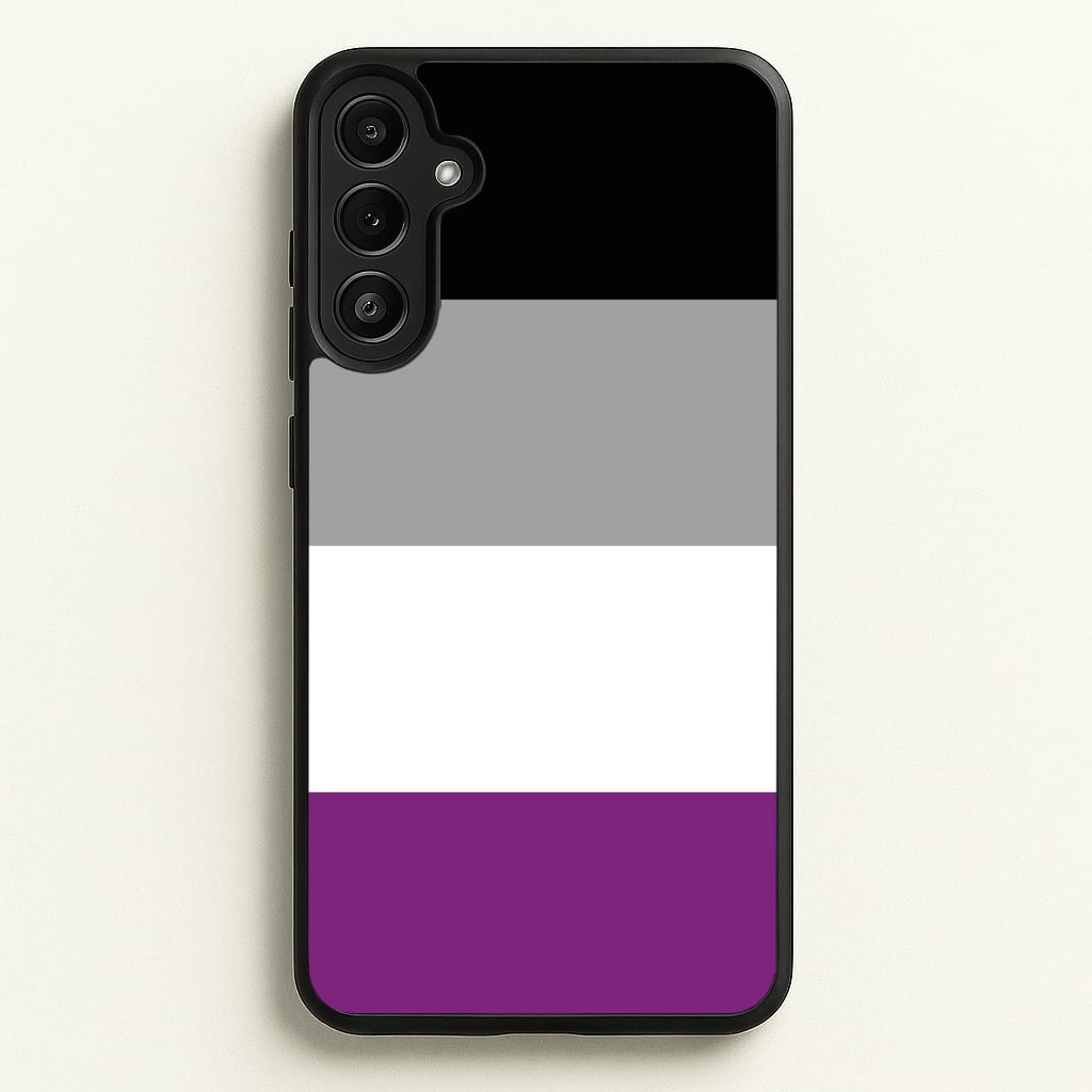 Asexual Flag - Pride - Pride Phone Case for Galaxy A36