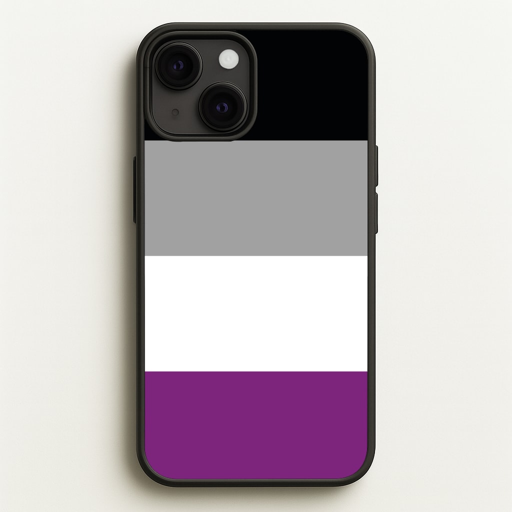 Asexual Flag - Pride - Pride Phone Case for iPhone 13 Mini