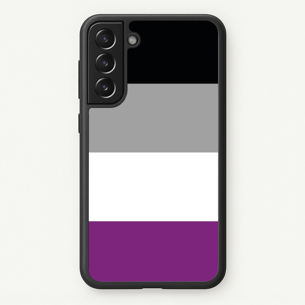 Asexual Flag - Pride - Pride Phone Case for Galaxy S22