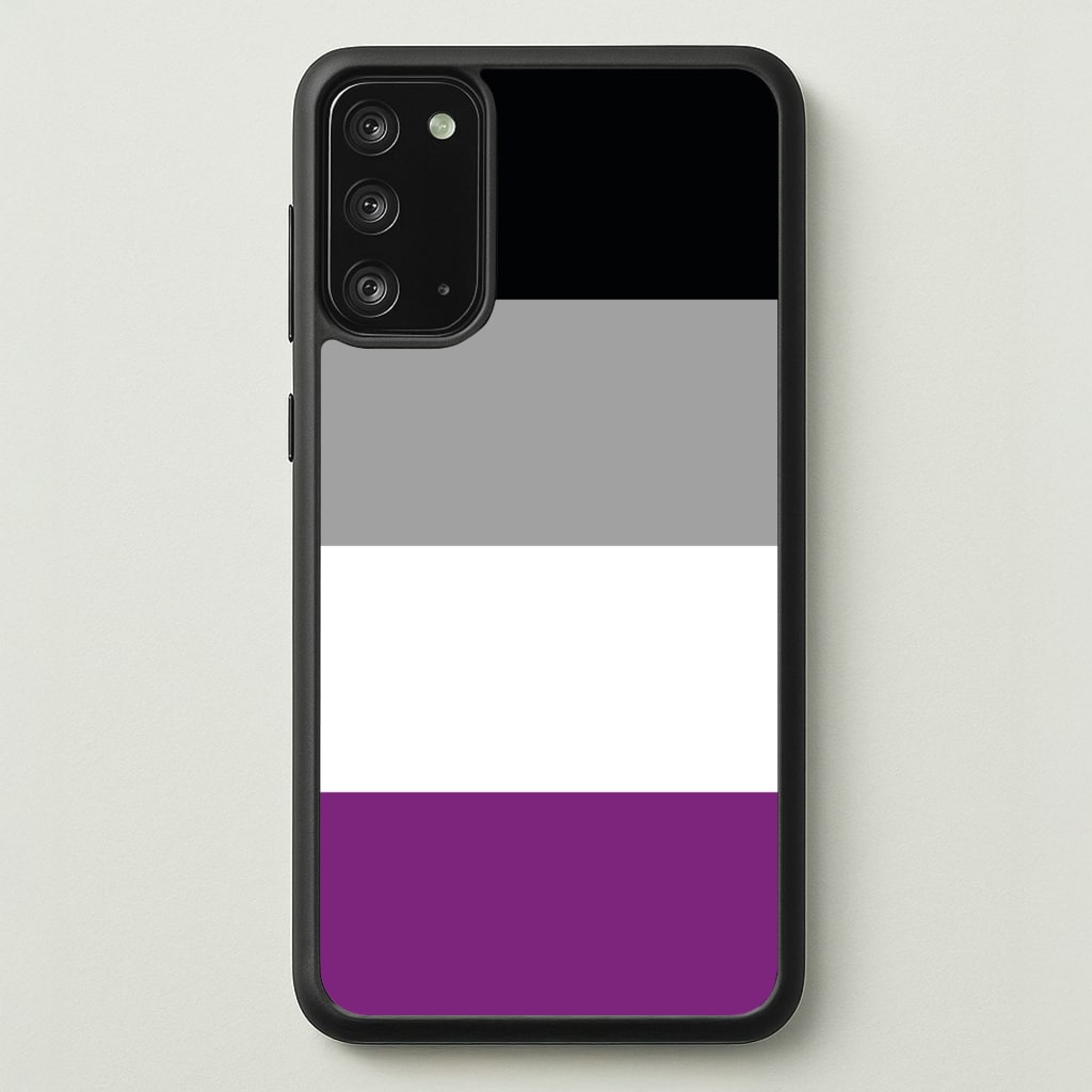 Asexual Flag - Pride - Pride Phone Case for Galaxy Note 20
