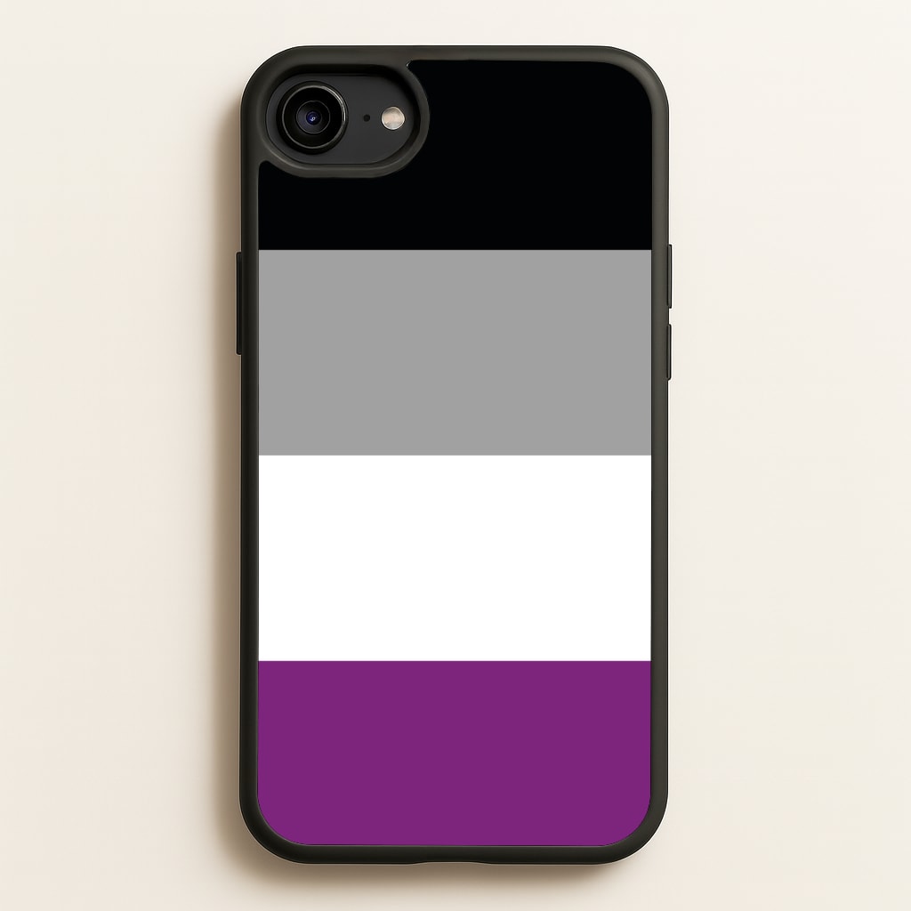 Asexual Flag - Pride - Pride Phone Case for iPhone 6 / 7 / 8 / SE