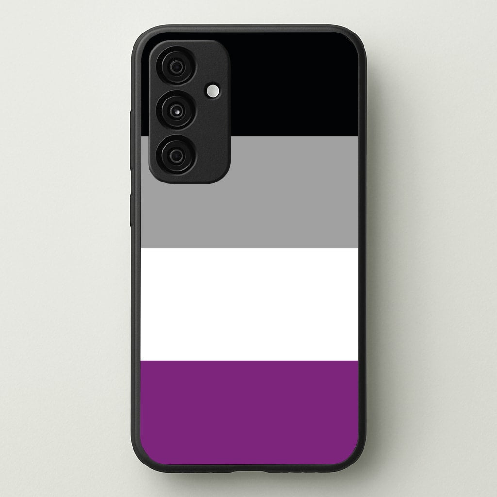 Asexual Flag - Pride - Pride Phone Case for Galaxy A35
