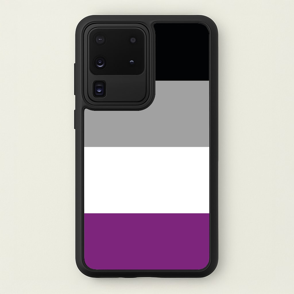 Asexual Flag - Pride - Pride Phone Case for Galaxy S20 Ultra